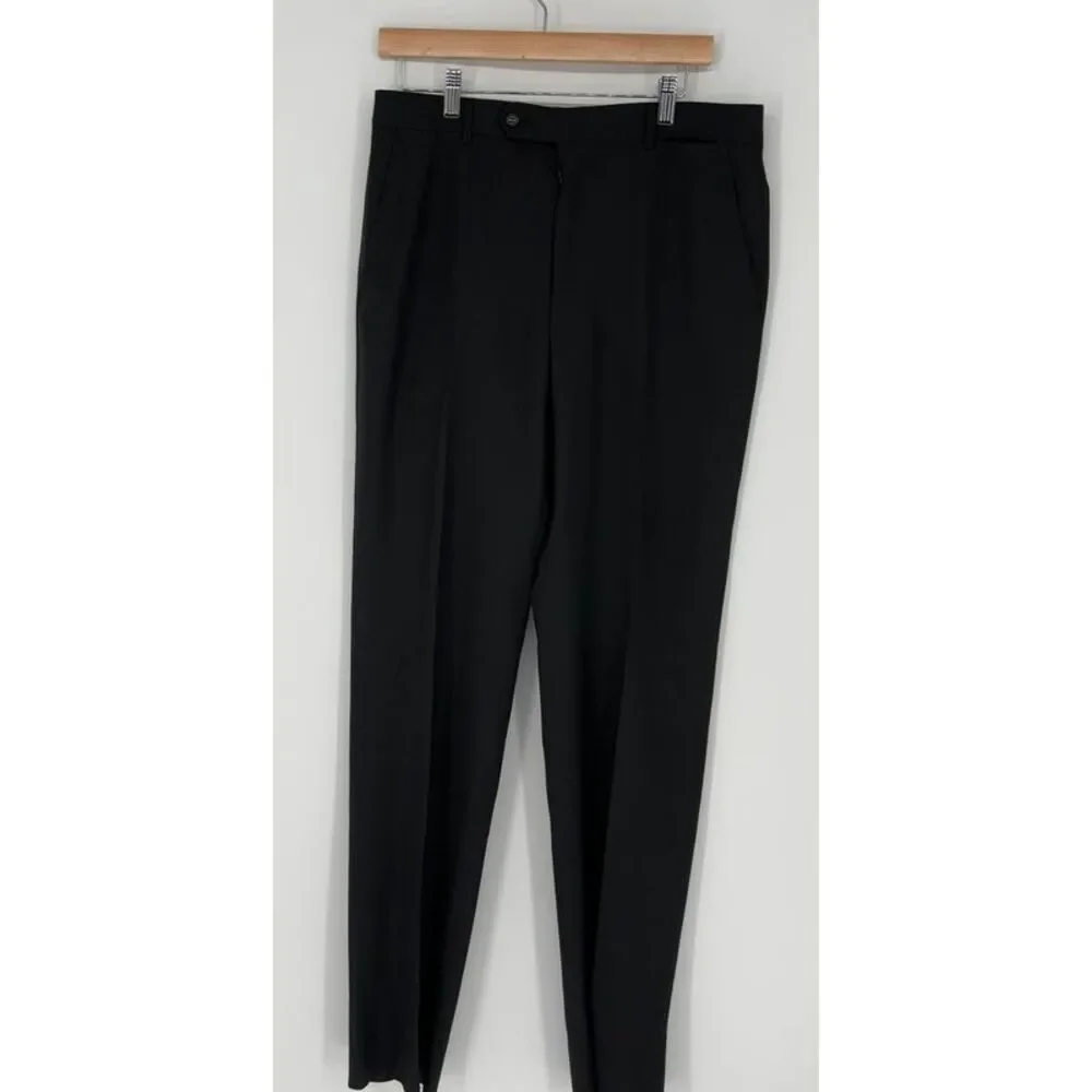 Burberry London Black 2 Piece Suit Jacket and Pants